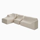 Caldera Aluminum Outdoor 3-Piece Chaise Sectional Protective Cover