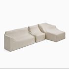 Caldera Aluminum Outdoor 3-Piece Chaise Sectional Protective Cover