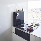 Open Box: Yamazaki 2 Tier Tower Sliding Drawer Seasoning Rack - Black