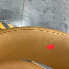 Open Box: Marcus Samuelsson Leather Dining Chair - Ludlow Leather Sesame, Blonde