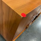 Open Box: Mid-Century Cabinet, Door Base (35") - Acorn