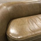 Open Box: Teagan Sleeper Sofa, Full - Statesville Leather Toffee