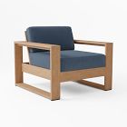 Open Box: Portside Outdoor Lounge Chair Replacement Cushion - Sunbrella Canvas Sapphire Blue