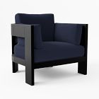 Open Box: Caldera Outdoor Aluminum Collection Lounge Chair Cushion Cover Only - Canvas Navy
