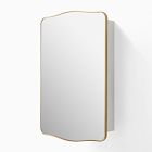 Open Box: Isabella Medicine Cabinet (21" x 34") - Antique Brass