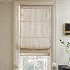 Open Box: Linen Cordless Roman Shade (36"W x 64"L) - Natural Flax
