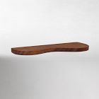 Open Box: Nook Woodworking Double Curve Thick Floating Shelf (8"D x 42"L) - African Mahogany