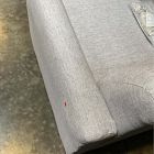 Open Box: Olive Chair, Standard Back, Mailbox Arm - Performance Coastal Linen Storm Gray