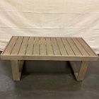 Open Box: Portside Outdoor Rectangle Coffee Table (50.5") - Driftwood