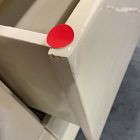 Open Box: Shea High-Gloss Enameled Lacquer 6-Drawer Dresser (60") - Ivory, Claro, Antique Brass