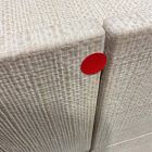 Open Box: Solstice Painted Raffia 9-Drawer Dresser (76") - Whitewash