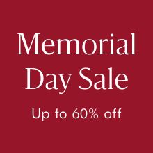 Memorial Day Sale: Up to 60% Off