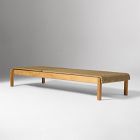 Cassis Outdoor Teak Stacking Chaise Lounge