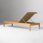 Cassis Outdoor Teak Stacking Chaise Lounge
