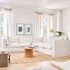 Bleecker Down-Filled Slipcover 3-Piece L-Shaped Sectional (120.5")