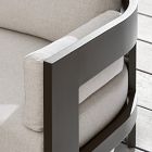Caldera Aluminum Outdoor 3-Piece Chaise Sectional (135")