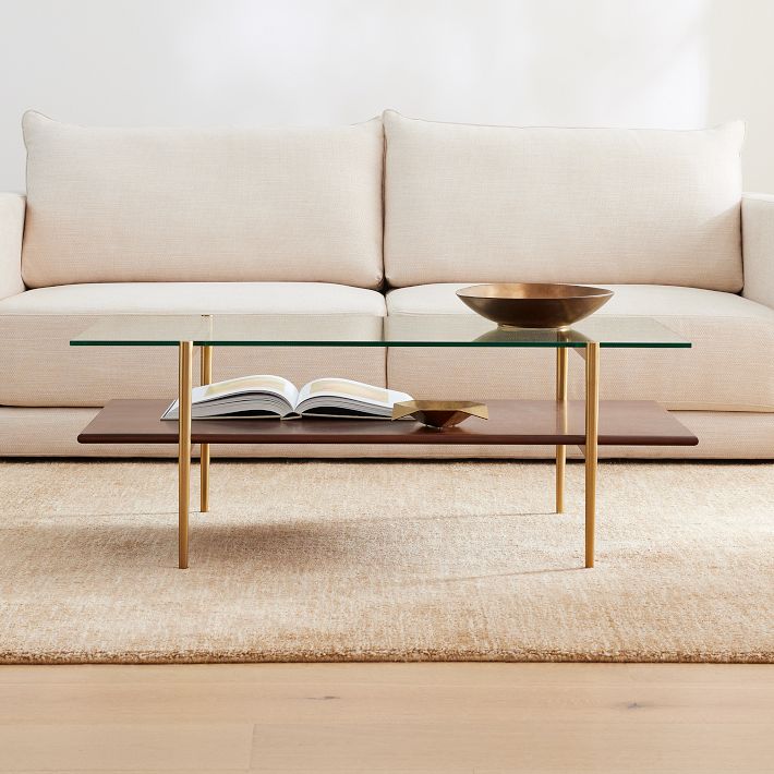 Mid-Century Art Display Coffee Table | Modern Living Room