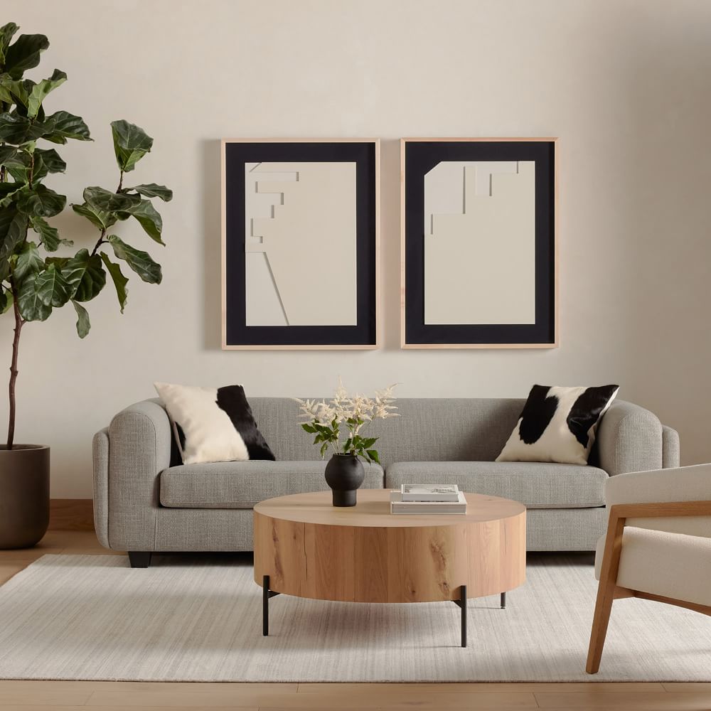 Veda Round Coffee Table (38") by West Elm
