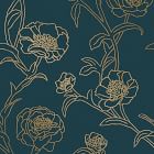 Tempaper Peonies Wallpaper