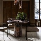 Claudelle Marble Bistro Dining Table (42")