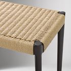 Ventura Aluminum Outdoor Dining Bench (66")