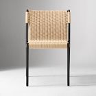 Ventura Aluminum Outdoor Stacking Side Dining Chair (Set of 2)