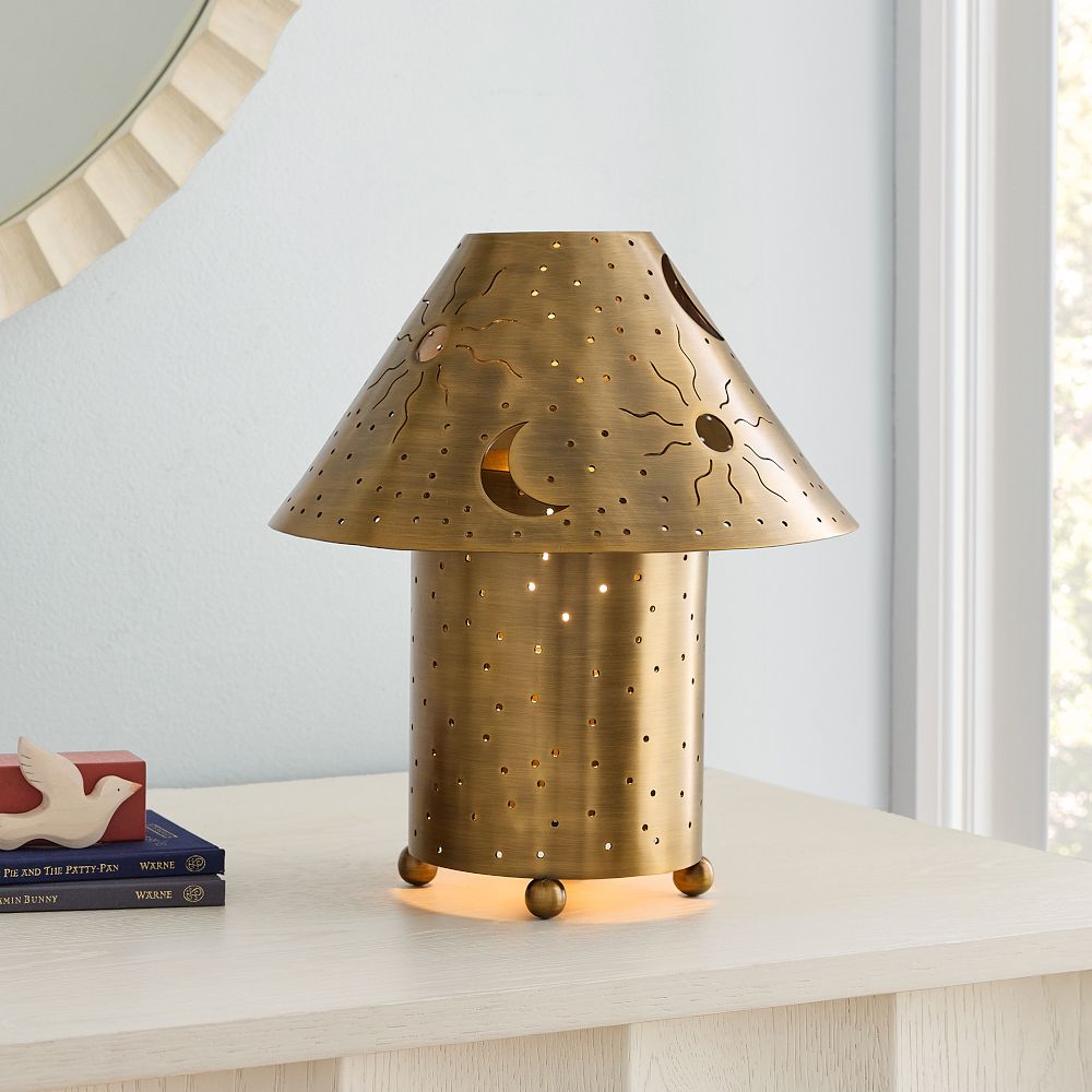 Celestial Metal Table Lamp (12") by West Elm