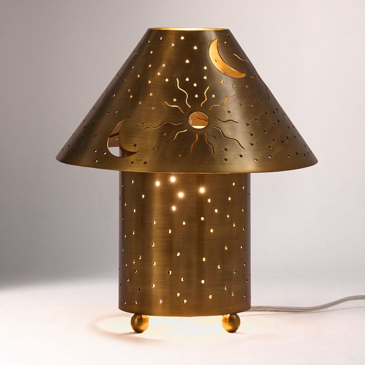 Celestial Metal Table Lamp (12