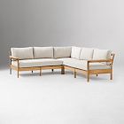 Playa Outdoor 3-Piece L-Shaped Sectional Cushion Covers