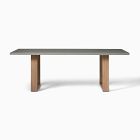 Portside Outdoor Concrete Dining Table (72"&ndash;86")