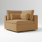 Open Box: Harmony Modular Corner - Astor Velvet Golden Oak
