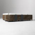 Porto Aluminum Outdoor 4-Piece L-Shaped Sectional (129")