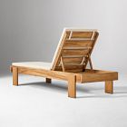 Monterey Outdoor Teak Chaise Lounge