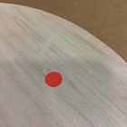 Open Box: Anton Solid Wood Round Side Table (20") - Burnt Wax