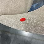 Open Box: Boerum Dining Chair - Performance Chenille Tweed Sand, Burnt Wax