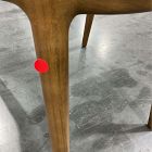 Open Box: Boerum Dining Chair - Performance Chenille Tweed Sand, Burnt Wax