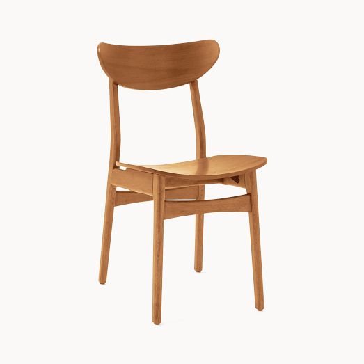 Classic Café Dining Chair, Acorn Finish | West Elm