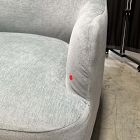 Open Box: Emmie Chair Performance Distressed Velvet, Cool Walnut
