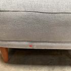 Open Box: Emmie Chair Performance Distressed Velvet, Cool Walnut