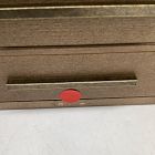 Open Box: Modern Fluted Jewelry Box, Cube (10"H) - Dune