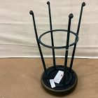 Open Box: Pierce &amp; Ward Bar Stool (30") - Deluxe Velvet Juniper, Dark Verdigris