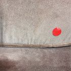 Open Box: Pierce &amp; Ward Curved Slipper Chair - Deluxe Velvet Burnt Umber, Nutmeg
