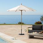 Open Box: Umbrella (9' Round) - Driftwood Pole w/Natural Canopy