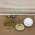Open Box: Tala Loop Single Pendant, Sphere IV - Gold