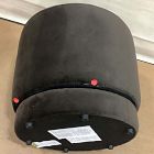 Open Box: Viv Swivel Ottoman - Deluxe Velvet Java