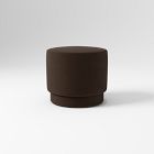 Open Box: Viv Swivel Ottoman - Deluxe Velvet Java