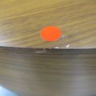 Open Box: Volume Round Drum Coffee Table (44") - Cool Walnut
