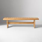 Monterey Outdoor Teak Dining Bench (66")