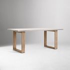 Portside Outdoor Concrete Dining Table (72")