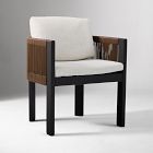 Porto Aluminum Outdoor Dining Arm Chair (Set of 2)